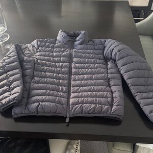 SAVE THE DUCK Men's Charcoal Puffer Jacket